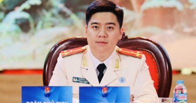 Thượng uý Dương Hải Anh: Người con Thanh Hoá được chỉ định giữ chức Trưởng Trưởng Ban Thanh niên Bộ Tư lệnh Cảnh sát cơ động