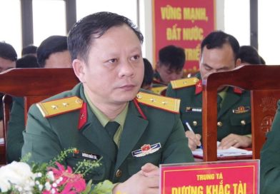 Đồng chí Dương Khắc Tài được bổ nhiệm giữ chức Chỉ huy trưởng Ban CHQS phường Hải Lĩnh