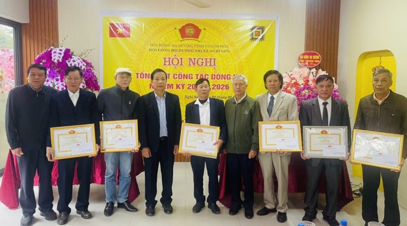Hội đồng Họ Dương thị xã Nghi Sơn (cũ) tỉnh Thanh Hoá tổng kết hoạt động giai đoạn 2021 – 2026