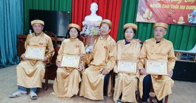 Hội đồng Họ Dương tỉnh Thanh Hoá hoàn thành việc mừng thọ các cụ cao niên năm 2026