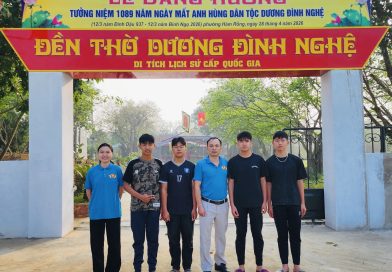Câu lạc bộ Thanh niên Họ Dương tỉnh Thanh Hóa tổng dọn vệ sinh Đền thờ Anh hùng dân tộc Dương Đình Nghệ – Lan tỏa đạo lý “uống nước nhớ nguồn”