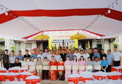 Tấm lòng hướng về cội nguồn – Vinh danh những đóng góp chỉnh trang khuôn viên Đền thờ Anh hùng dân tộc Dương Đình Nghệ